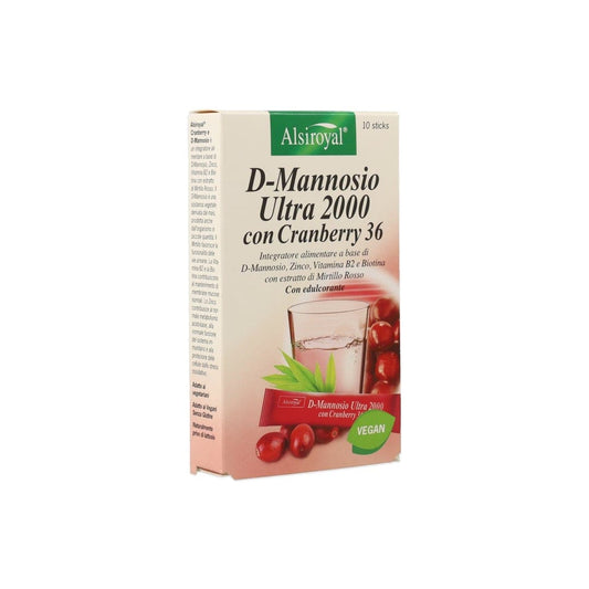 D Mannosio Ultra 2000 Cranberry 10 Stick