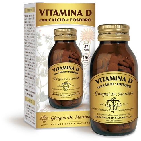 Dr. Giorgini Vitamina D Calcio/Fosforo 50 Pastiglie