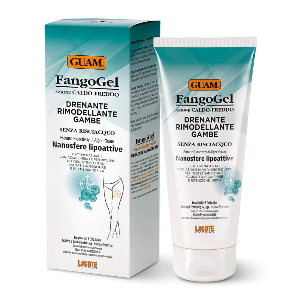 Guam FangoGel Drenante Rimodellante Gambe 200ml