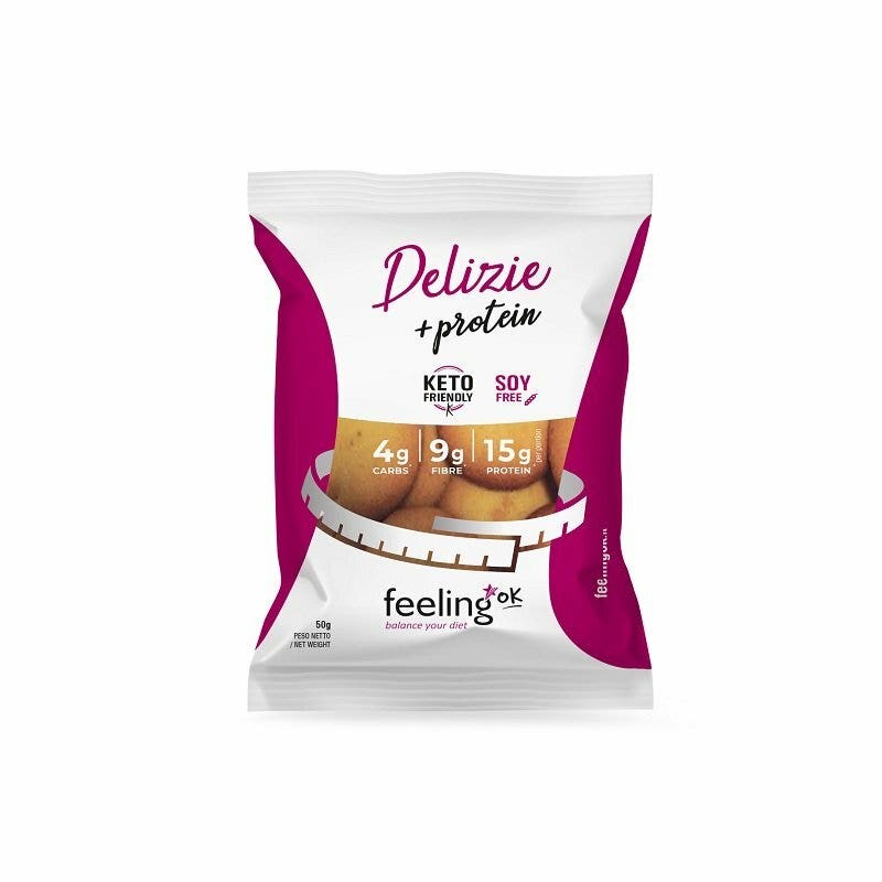 Feeling Ok Delizia +Protein Vaniglia-Limone 50g