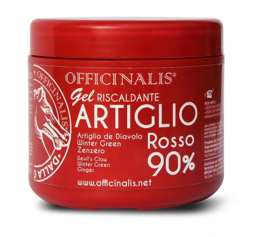 Officinalis Artiglio Rosso 90% Gel Riscaldante Per Cavalli 500ml