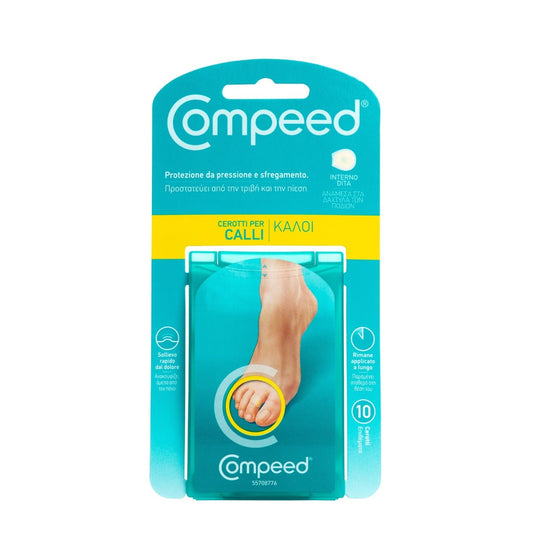 Compeed Cerotti Calli Interno Dita 10 Pezzi