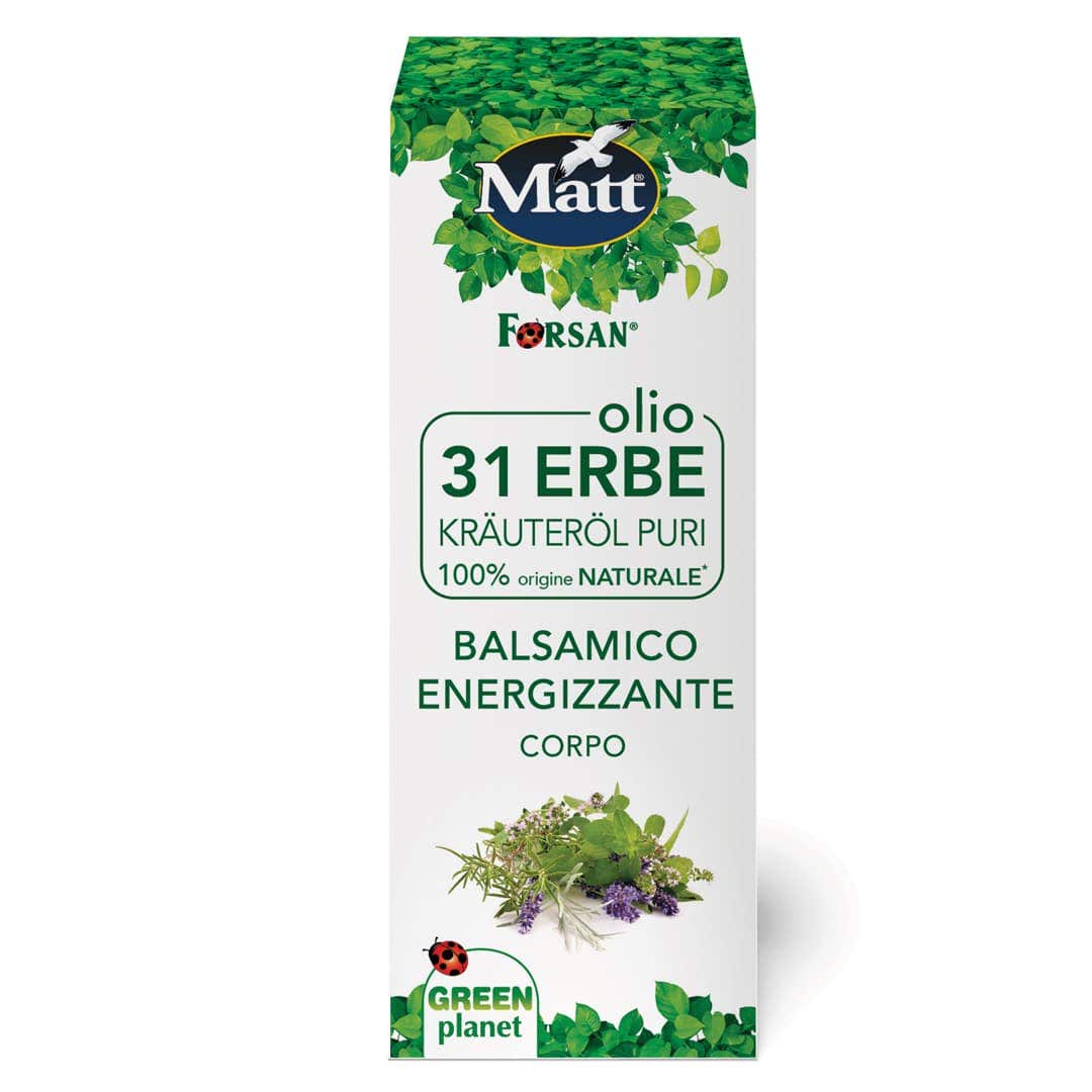 Matt Olio Corpo 31 Erbe Balsamo Energizzante 100ml