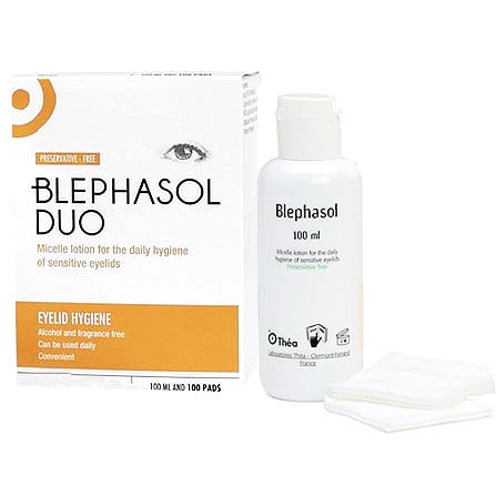 Blephasol Duo Soluzione Micellare Igiene Palpebre 100ml+100 Garze