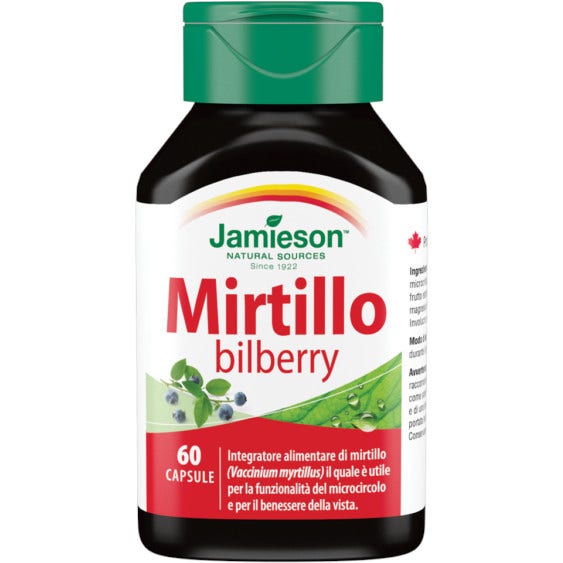 Jamieson Mirtillo Bilberry 60 Capsule