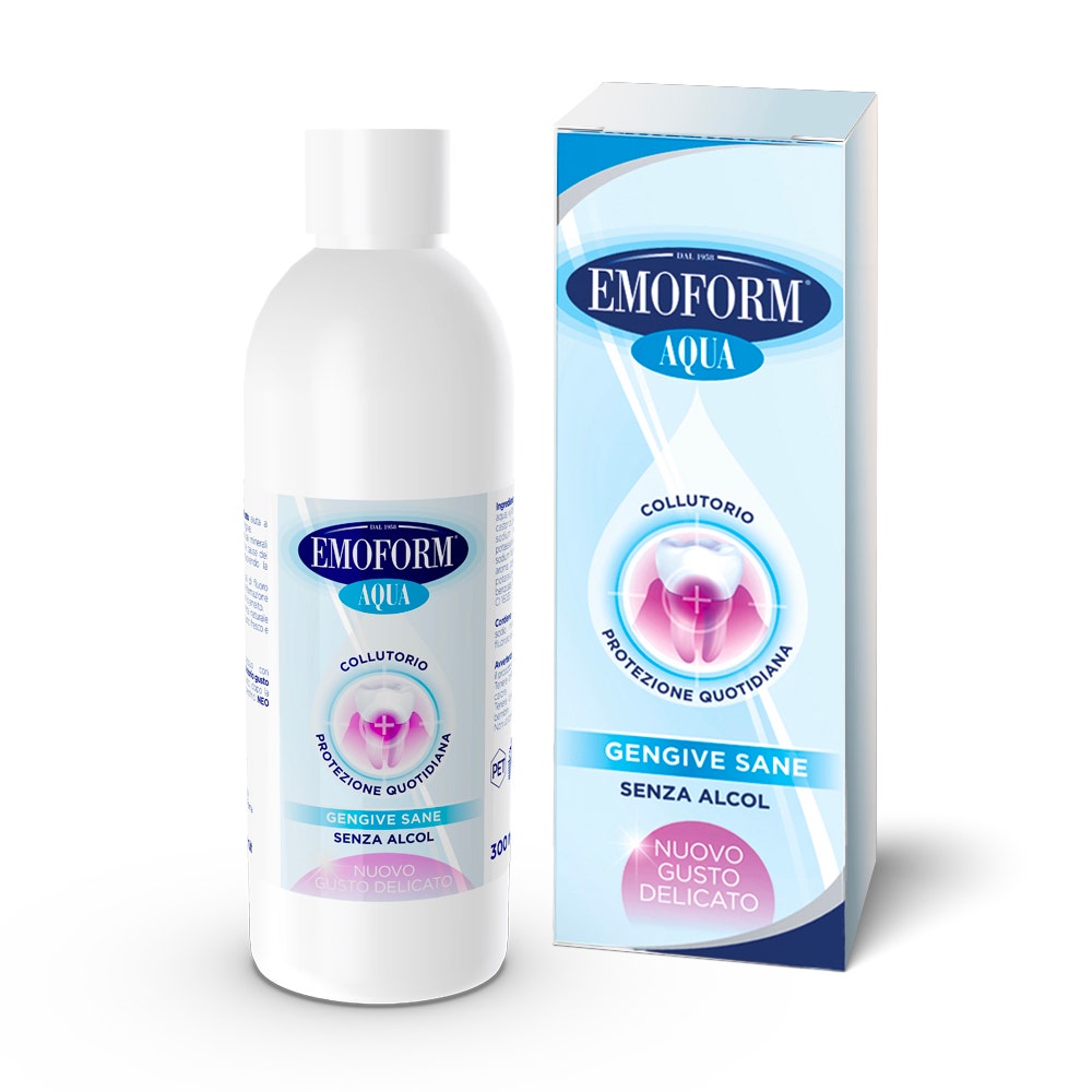 Emoform Aqua Collutorio Protezione Quotidiana Gusto Delicato 300ml