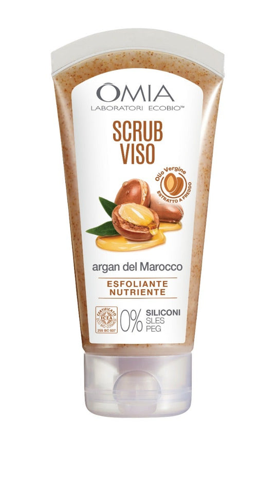 Omia Scrub Viso Ecobio Olio di Argan 75ml