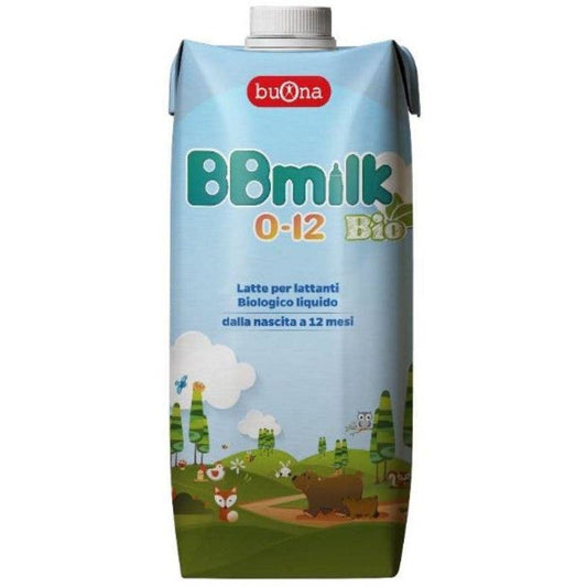 BBmilk 0-12 Mesi Bio Liquido Latte Per Lattanti Dalla Nascita 500ml