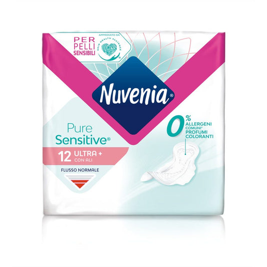 Nuvenia Pure Sensitive Assorbenti Ultra Giorno 12 Pezzi