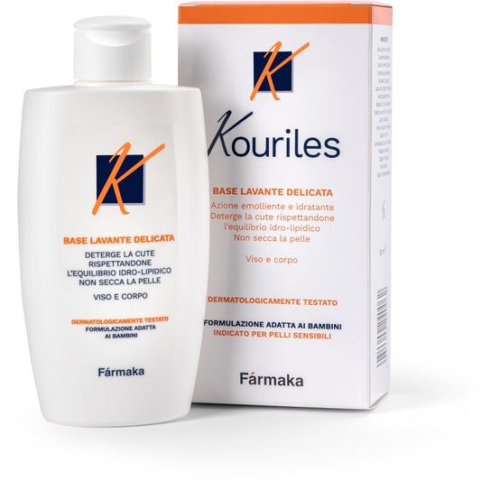 Kouriles Base Lavante Dermatite Atopica Detergente Viso E Corpo 200 ml