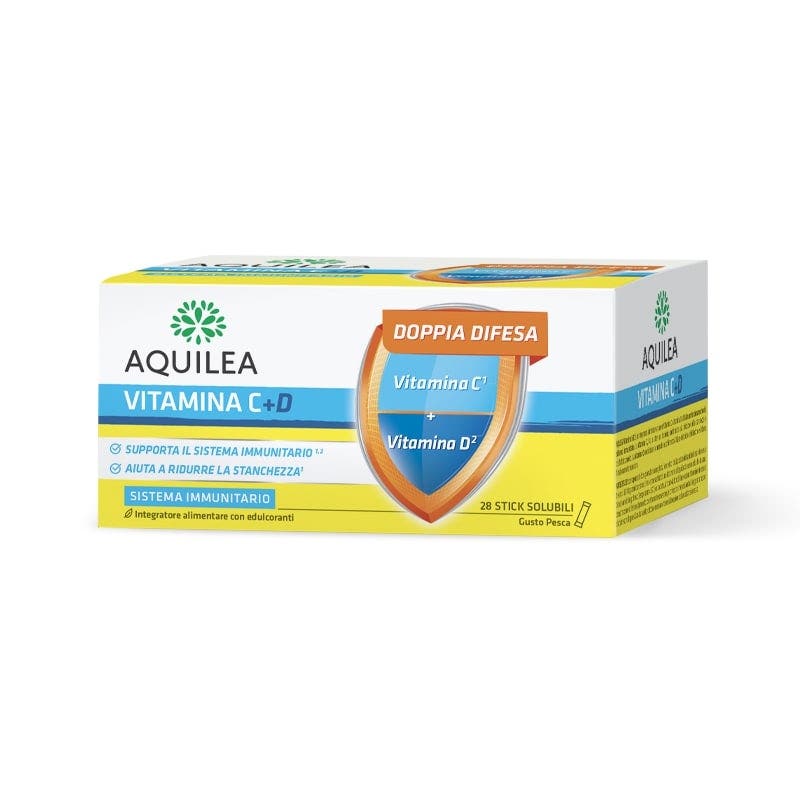 Aquilea Vitamina C+D 28 Bustine Stick