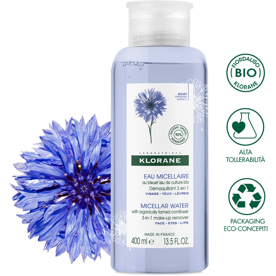 Klorane Acqua Micellare Fiordaliso Bio 400ml