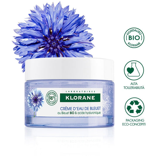 Klorane Gel Crema Risveglio Fresco Fiordaliso Bio 50ml