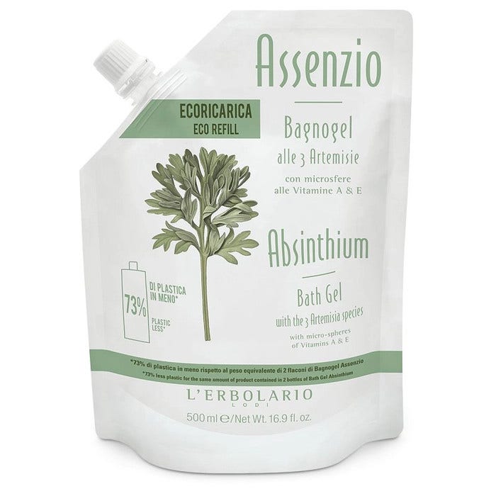 L'Erbolario Ecoricarica Bagnogel Assenzio 500ml