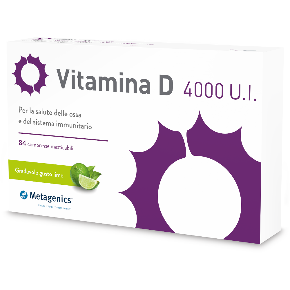 Vitamina D 4000 U.I. 84 Compresse