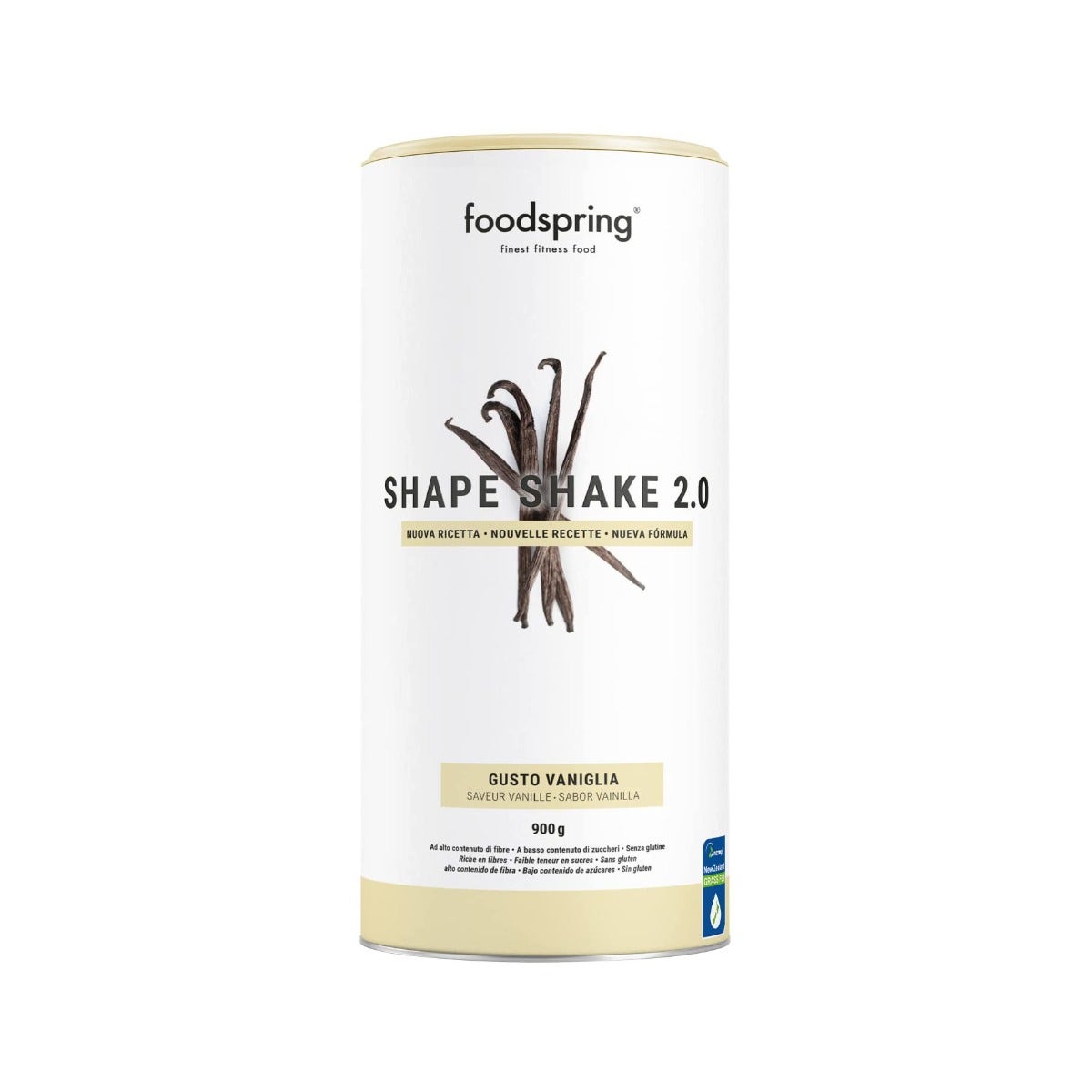 Foodspring Shape Shake 2.0 Pasto Sostitutivo Gusto Vaniglia 900g