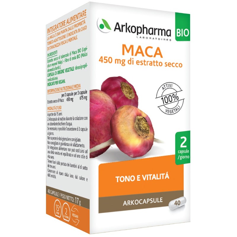 Arkopharma Maca Bio 40 Capsule