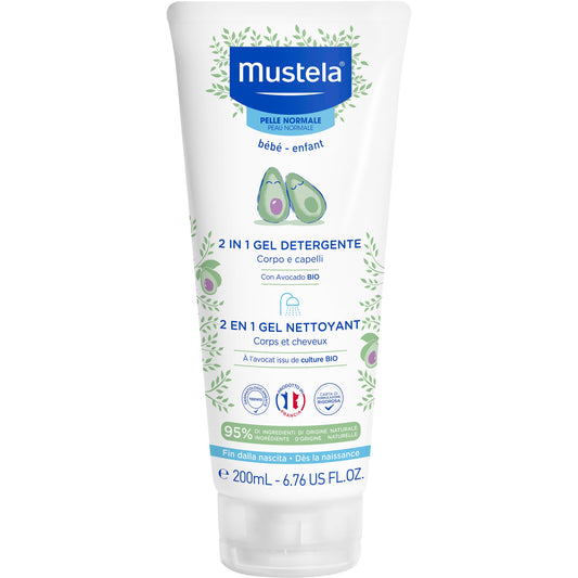 Mustela Gel 2 In 1 200ml