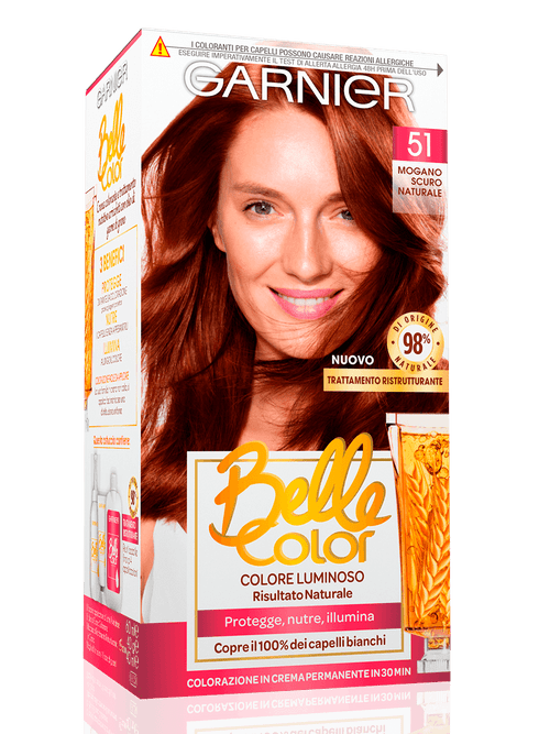 Garnier Belle Color Colorazione Capelli 51 Mogano Scuro Naturale