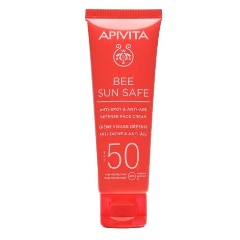 Apivita Bee Sun Safe Crema Viso SPF50 Anti-Macchia&Anti-Age 50ml