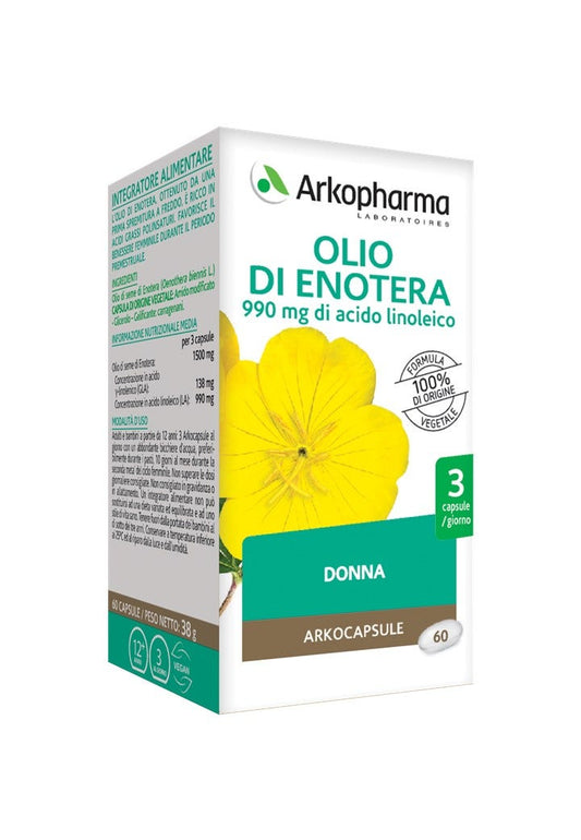 Arkopharma Olio Enotera Bio 60 Capsule