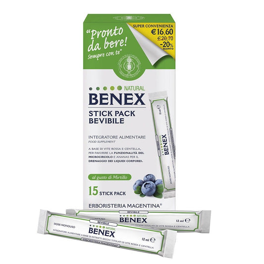 Benex Bevibile Natural 15 Stick Pack