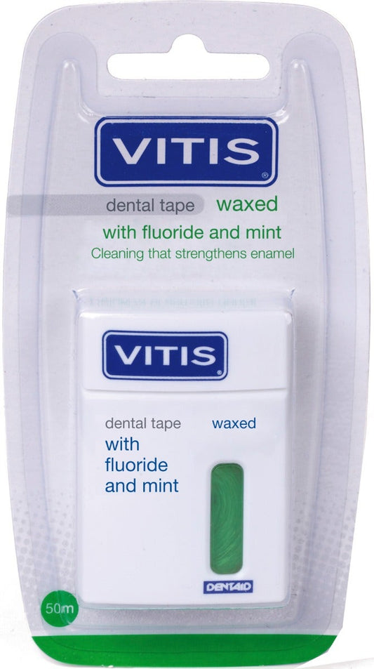 Vitis Nastro Interdentale Dental Tape Con Cera Fluoro E Menta