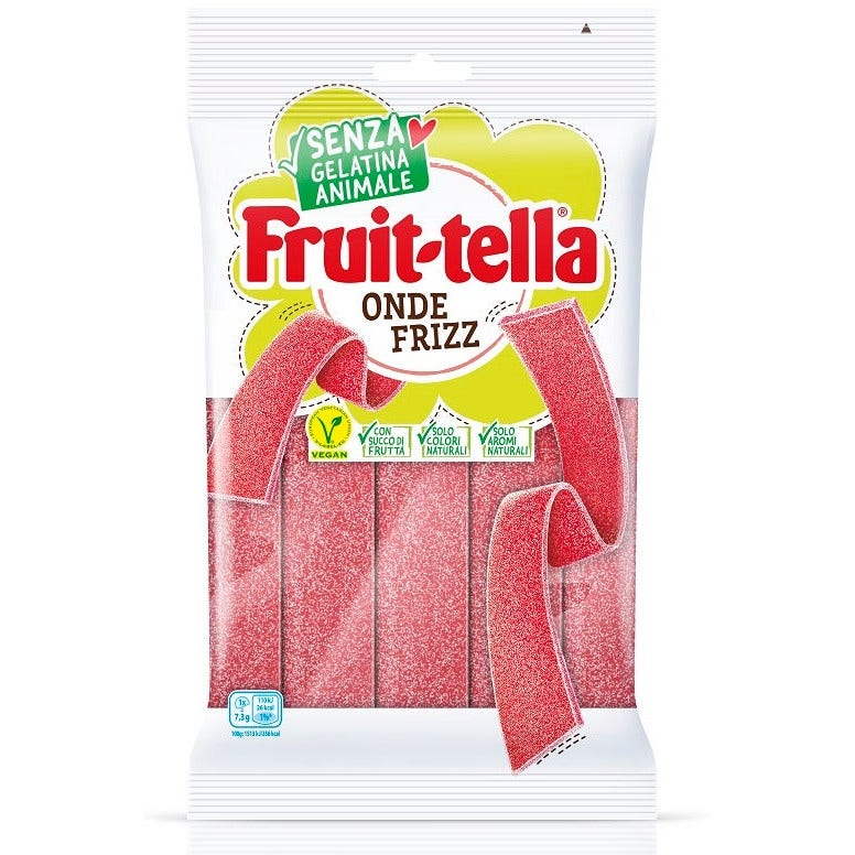 Fruittella Onde Frizz Senza Gelatina Animale Alla Frutta 20 Caramelle