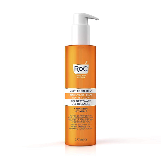 Roc Multi Correxion Revive + Glow Gel Cleanser 177ml