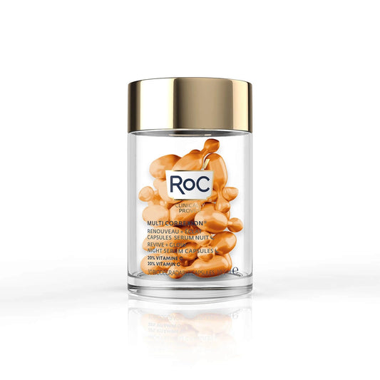 Roc Multi Correxion Revive + Glow Night Serum 30 Capsules