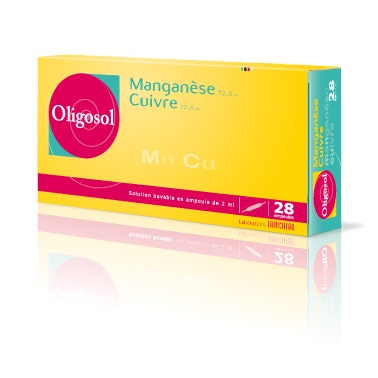 Oligosol Labcatal Nutrition Manganese/Rame 28 Fiale