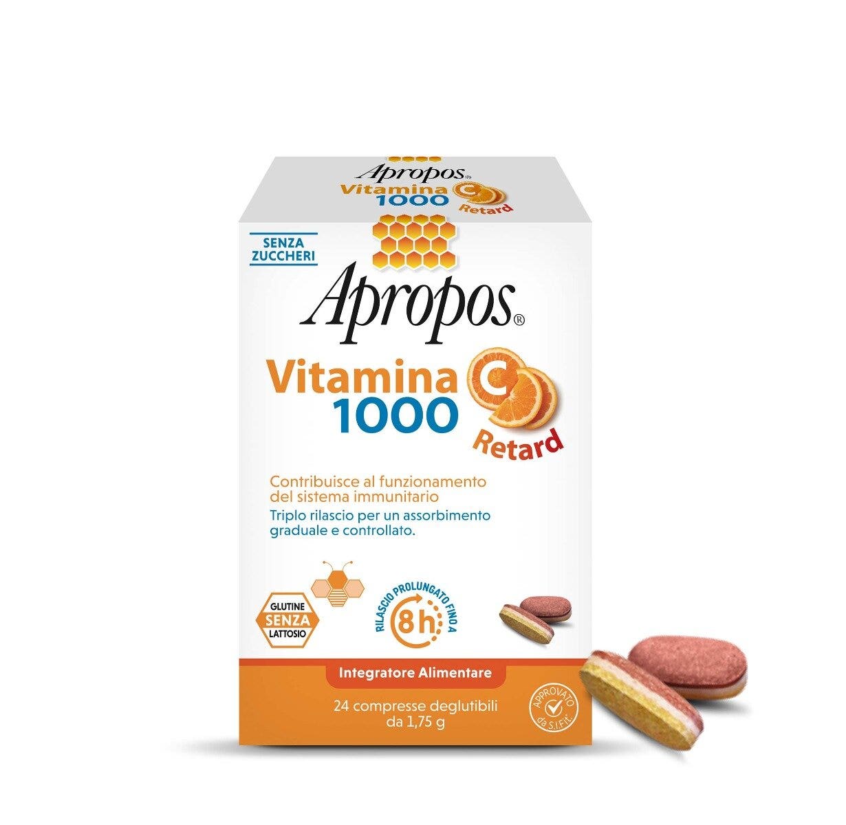 Apropos Vitamina C 1000 Retard 24 Compresse