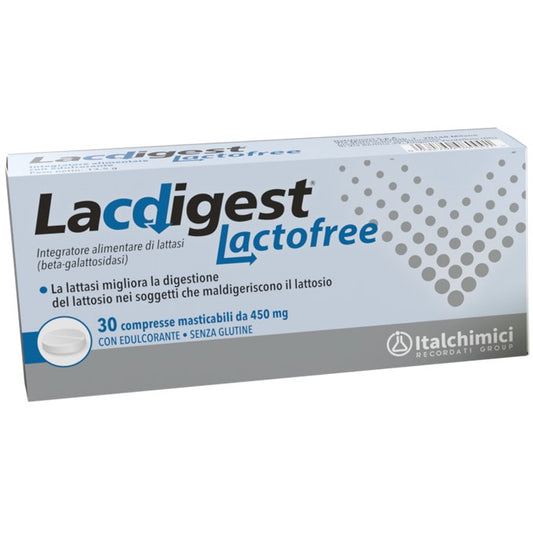 Lacdigest Lactofree 30 Compresse Masticabili