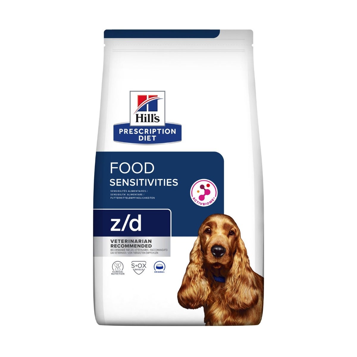 Hill's Prescription Diet Z/D Food Sensitivities Crocchette Original Cani Sacco 10kg