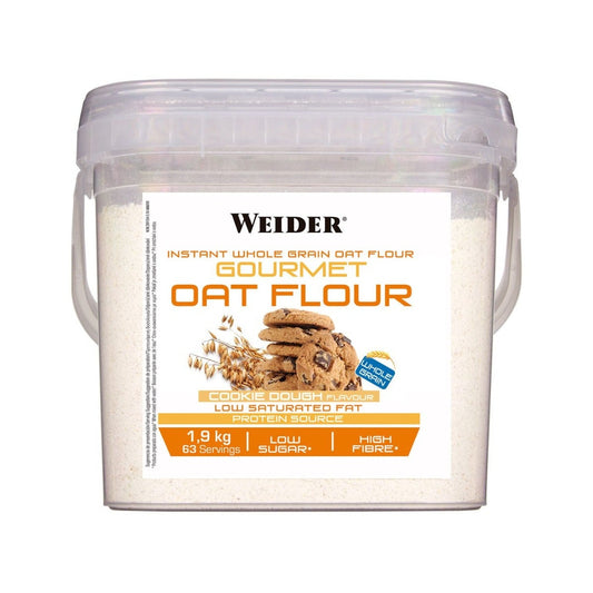 Weider Oat Flour Farina Di Avena Gusto Biscotto Secchio 1,9kg