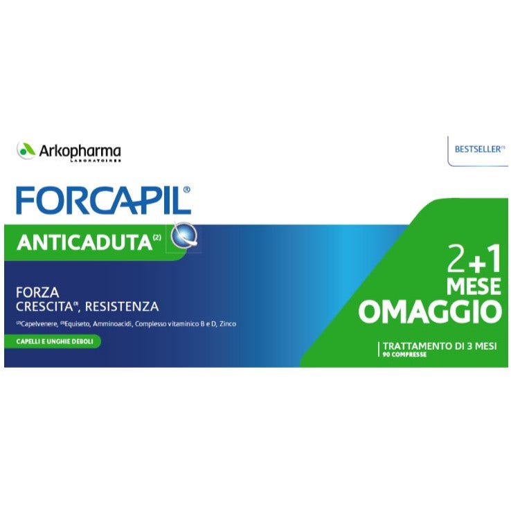 Forcapil Pack Anticaduta 3 Pezzi Da 30 Compresse