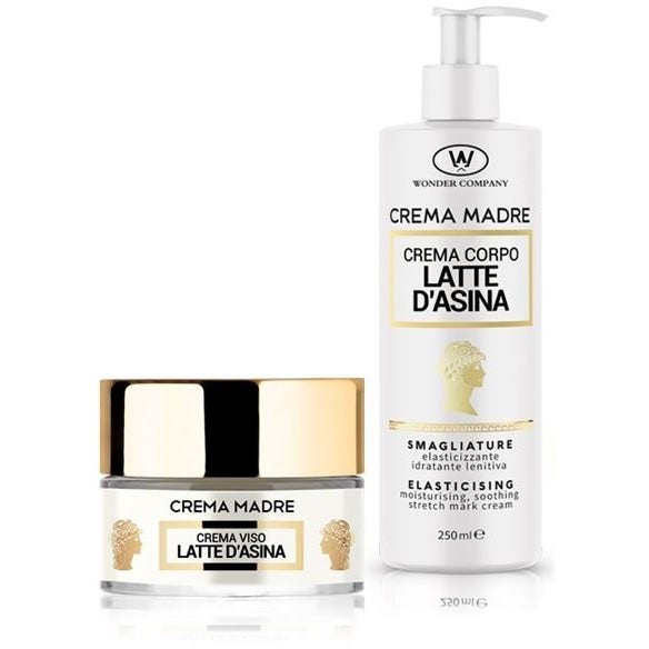 LR Wonder Cofanetto Latte D' Asina Crema Madre Viso 50ml + Crema Corpo 250ml