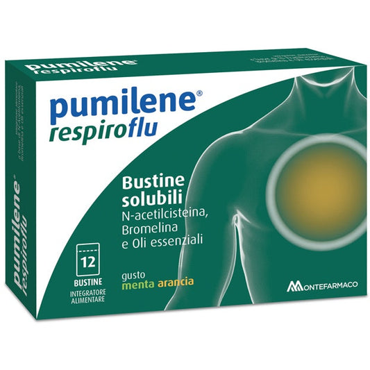 Pumilene Respiroflu 12 Bustine