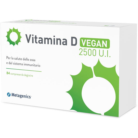 Vitamina D 2500 IU Vegan 85 Compresse