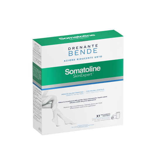 Somatoline SkinExpert Bende Snellenti Drenanti Starter 1 Kit