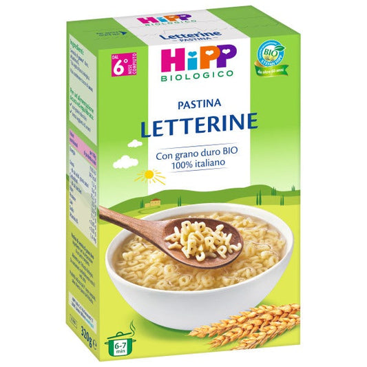 Hipp Bio Pastina Letterine 6M+ 320g