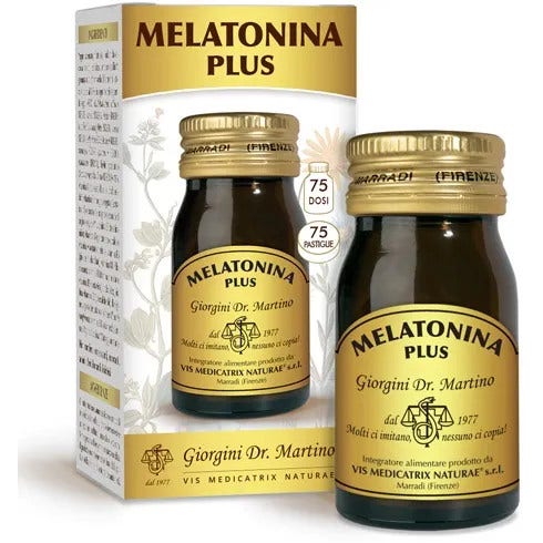 Dr Giorgini Melatonina Plus 75 Pastiglie