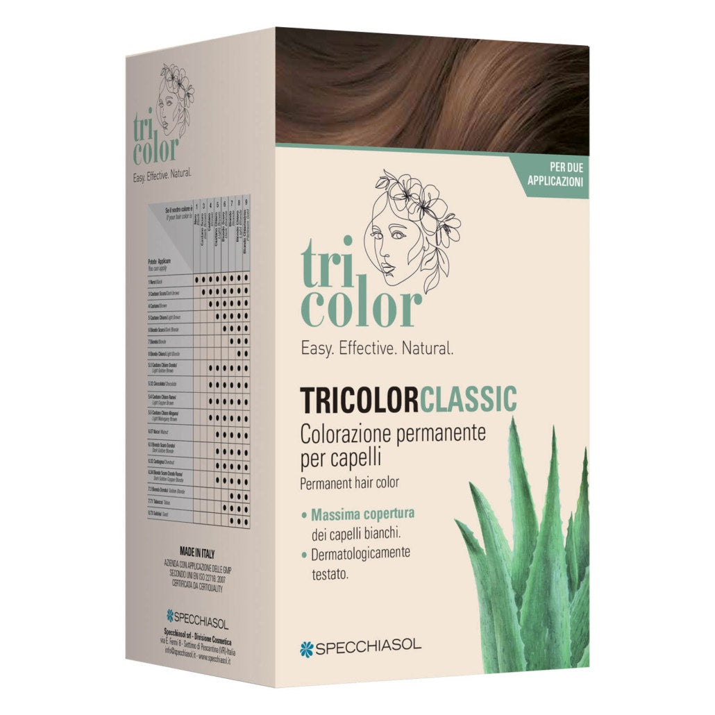 Specchiasol Tricolor Classic 5,3 Cacao 2 Tubi 50ml 2 Shaker 50ml + 4 Bustine 8ml