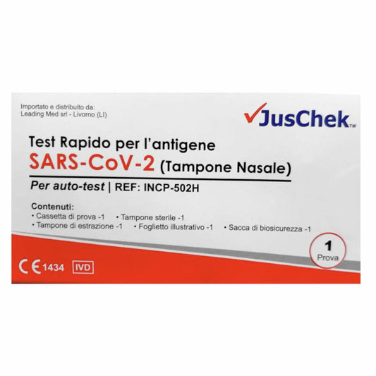 Juschek SARS-CoV-2 Auto-Test Rapido Tampone Nasale