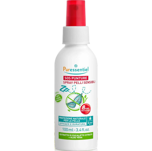 Puressentiel Spray SOS Punture Pelle Sensibile 100ml