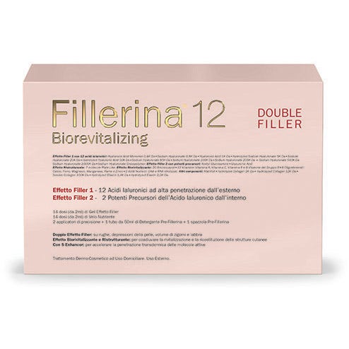 Fillerina 12 Biorevitalizing Double Filler Grado 4 Trattamento Intensivo 30ml+30ml +50ml