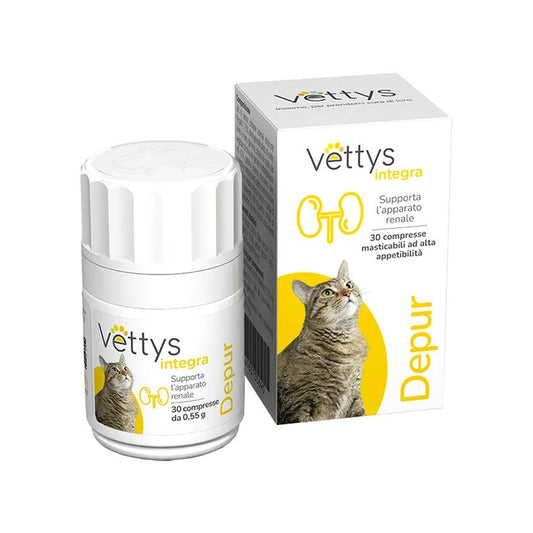 Vettys Integra Depur Per Gatti 30 Compresse