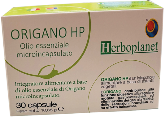 Herboplanet Origano Olio Essenziale Microincapsulato 30 Capsule