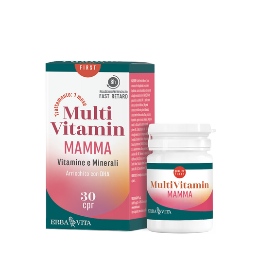 Erba Vita MultiVitamin Mamma Vitamine E Minerali 30 Compresse