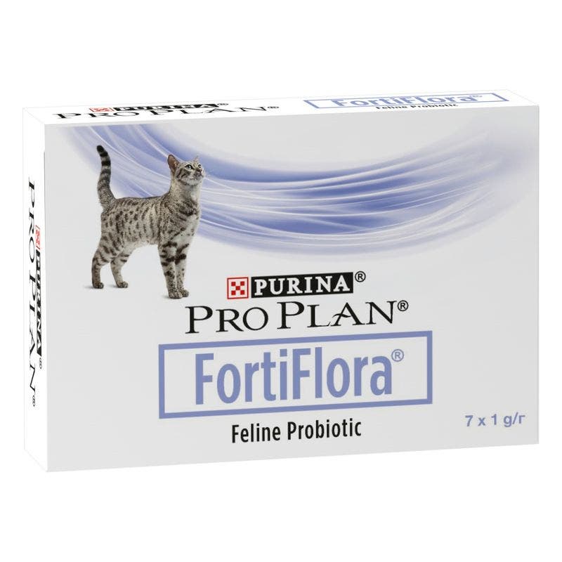 Pro Plan Veterinary Diets FortiFlora Alimento Complementare Per Gatti 7 Buste